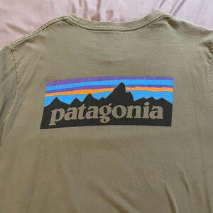 Patagonia Olive Green Long-Sleeve